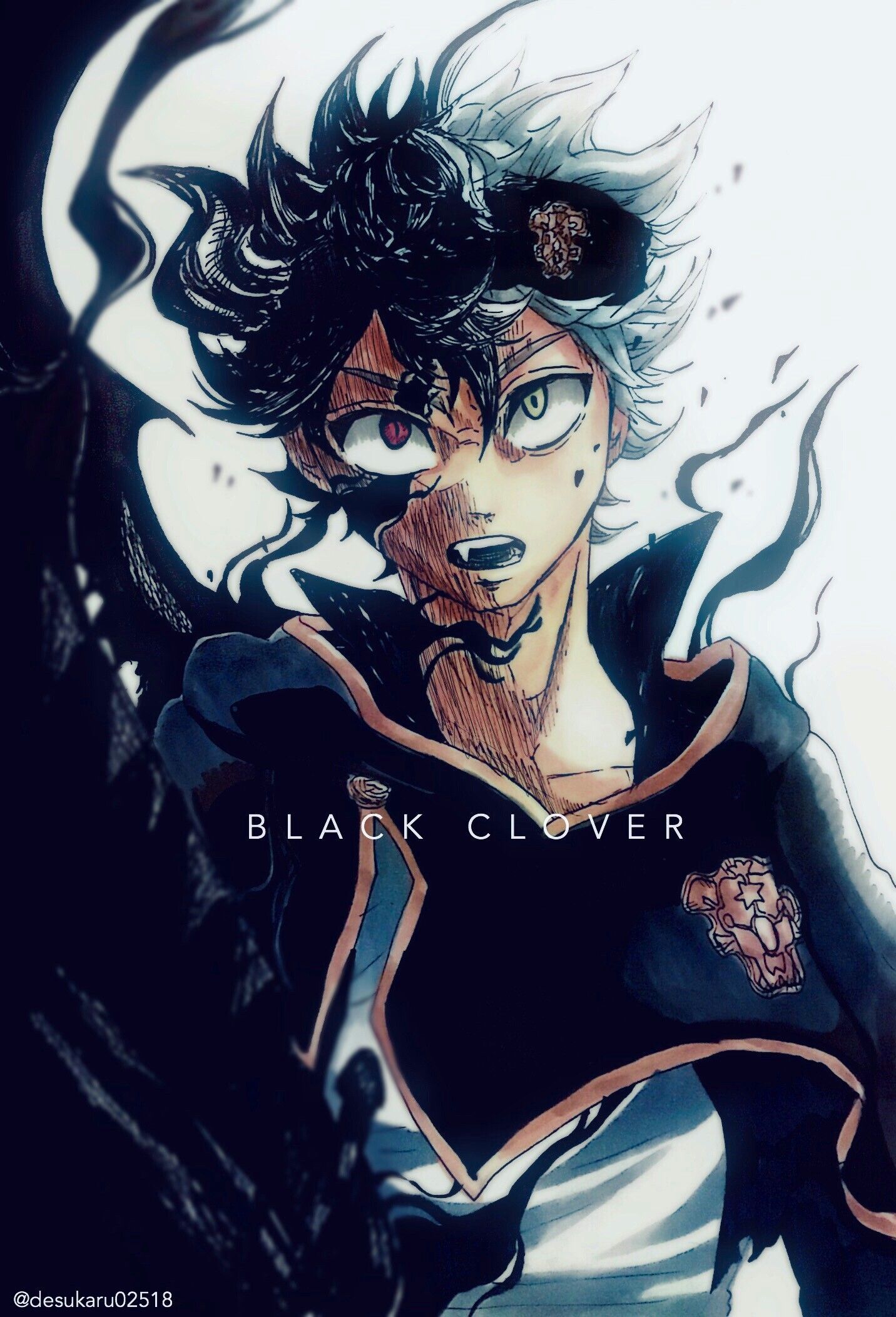 Black Asta Black Clover Anime Wallpaper 4k HD ID:6846