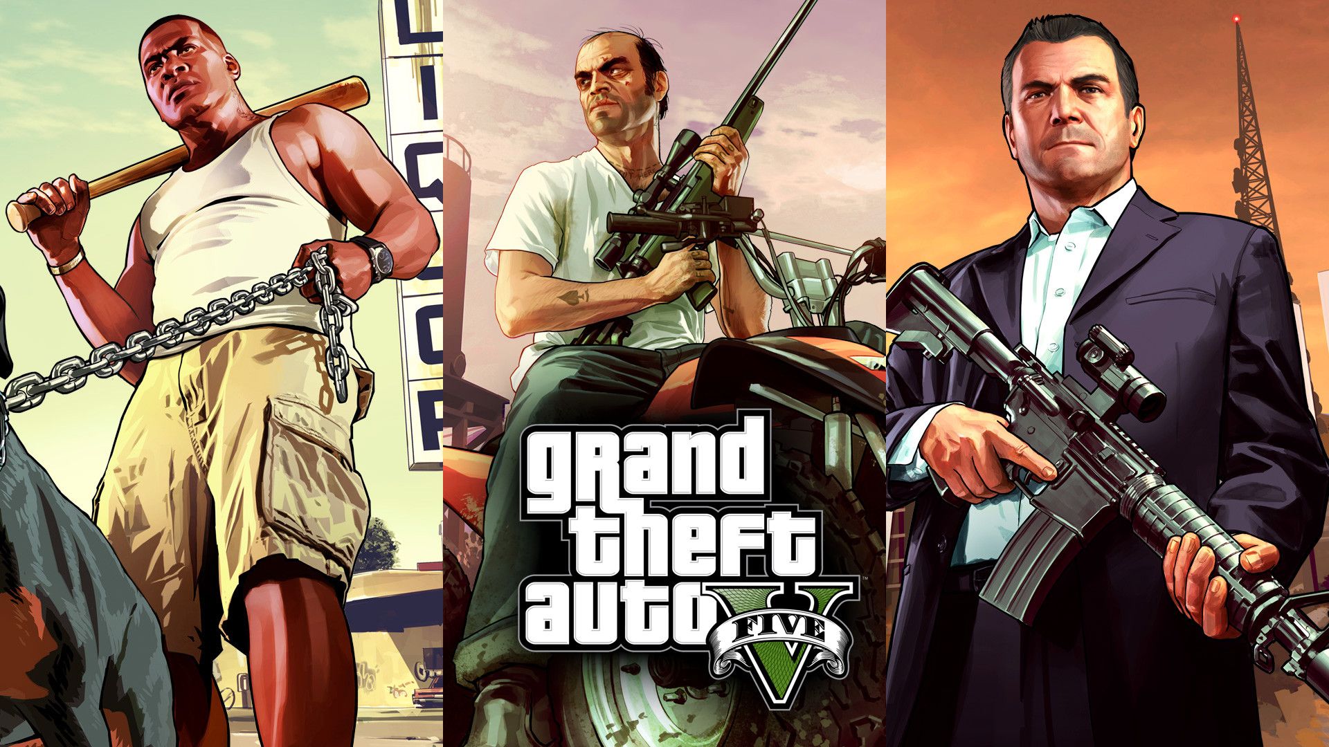 GTA 5 Wallpaper HD 1080P - WallpaperSafari