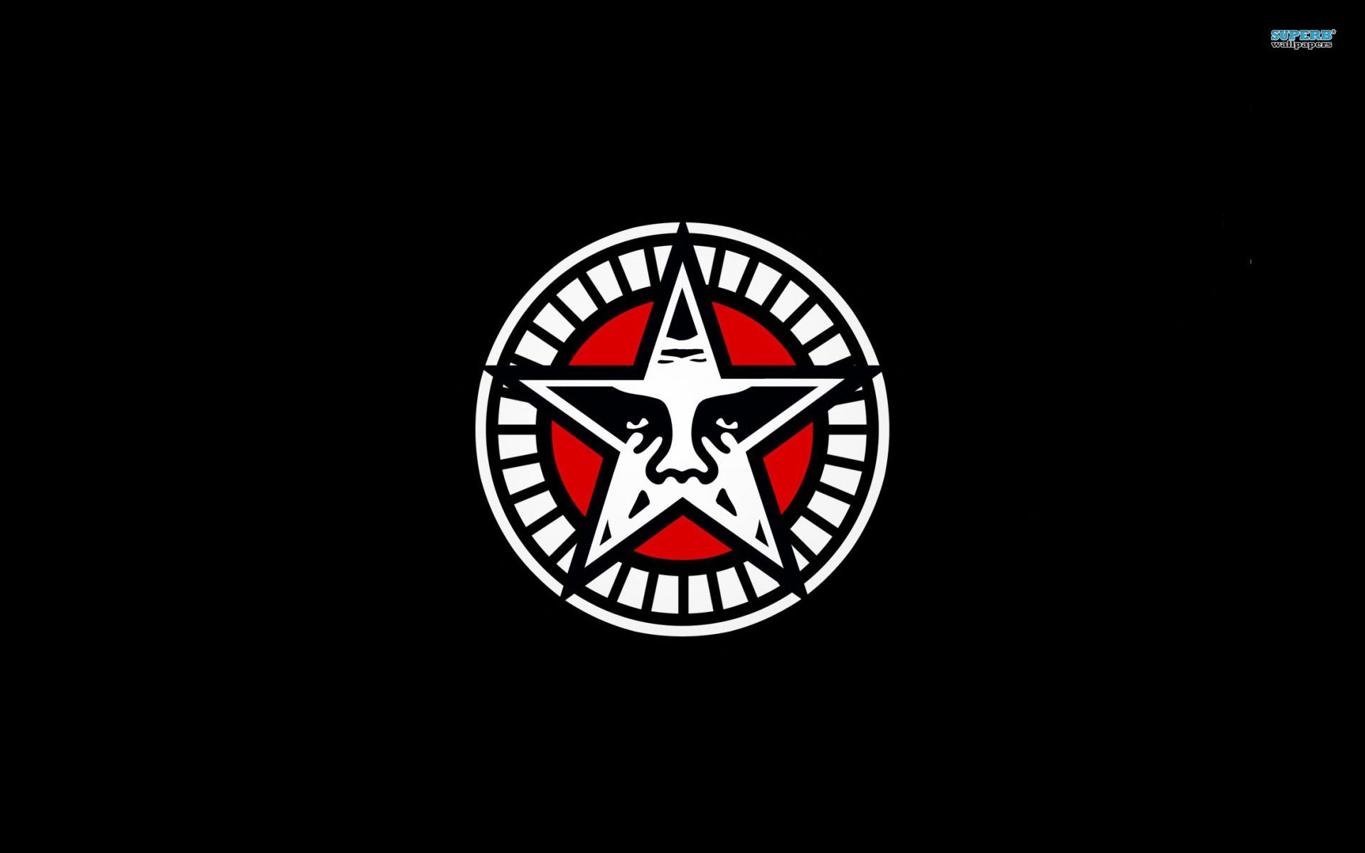 black obey logo