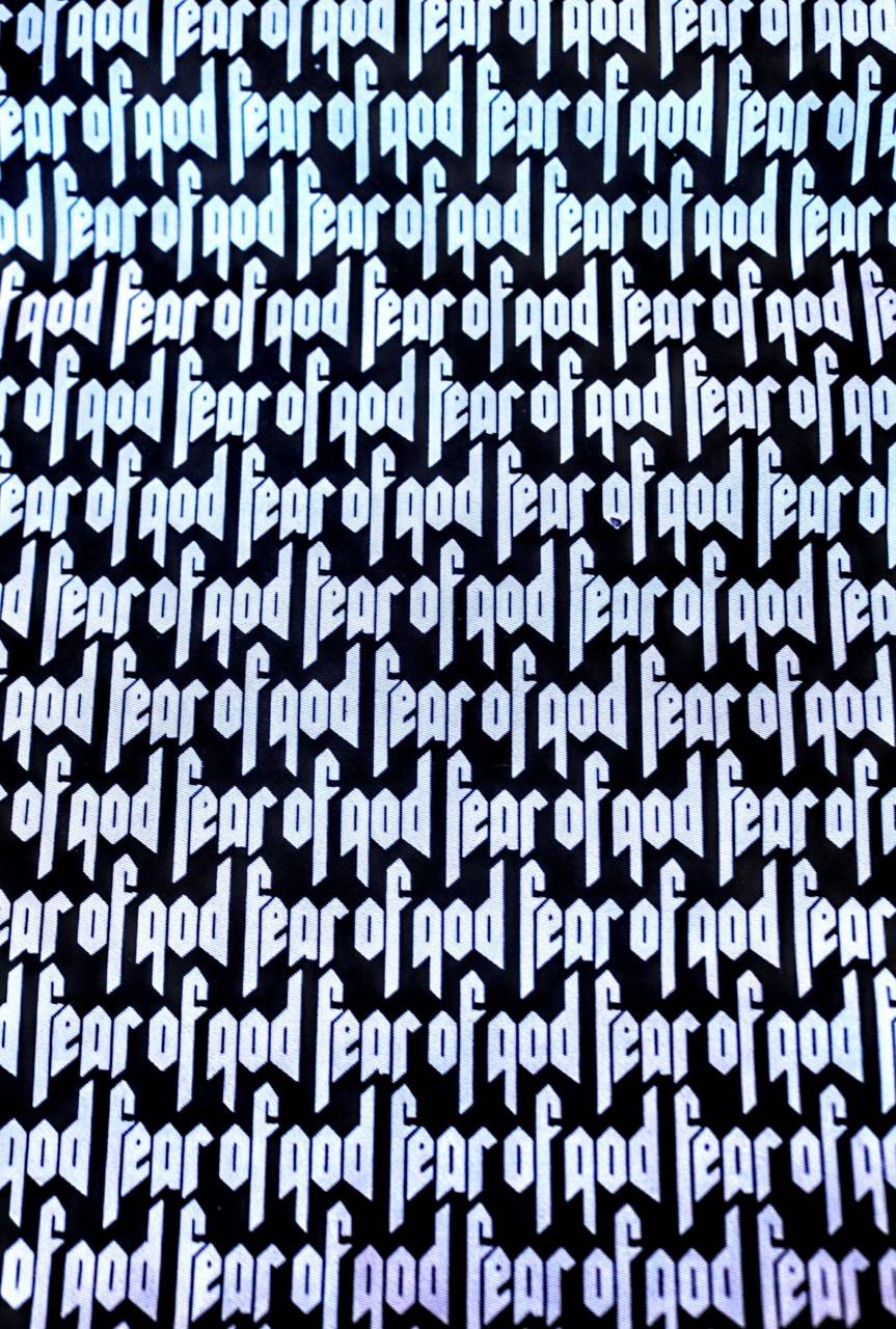 Fear of God Wallpapers on WallpaperDog