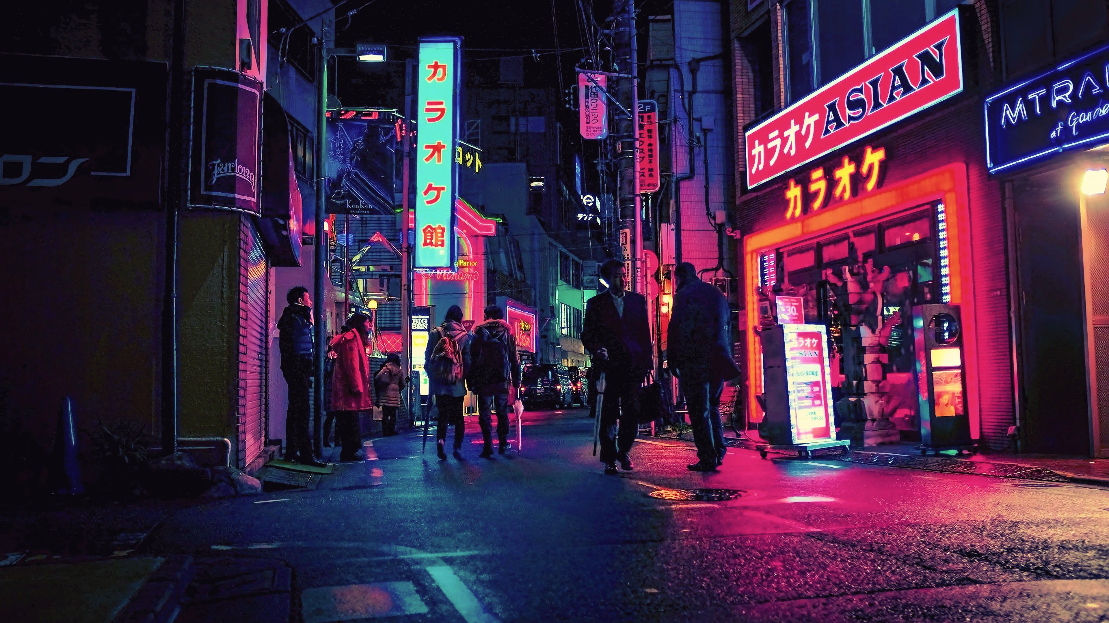 Japan Night Wallpapers on WallpaperDog