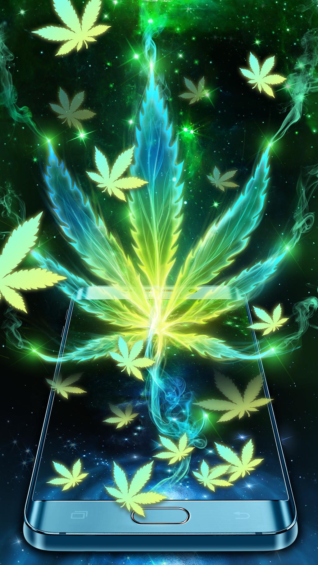 Sparkling Weed Wallpapers on WallpaperDog