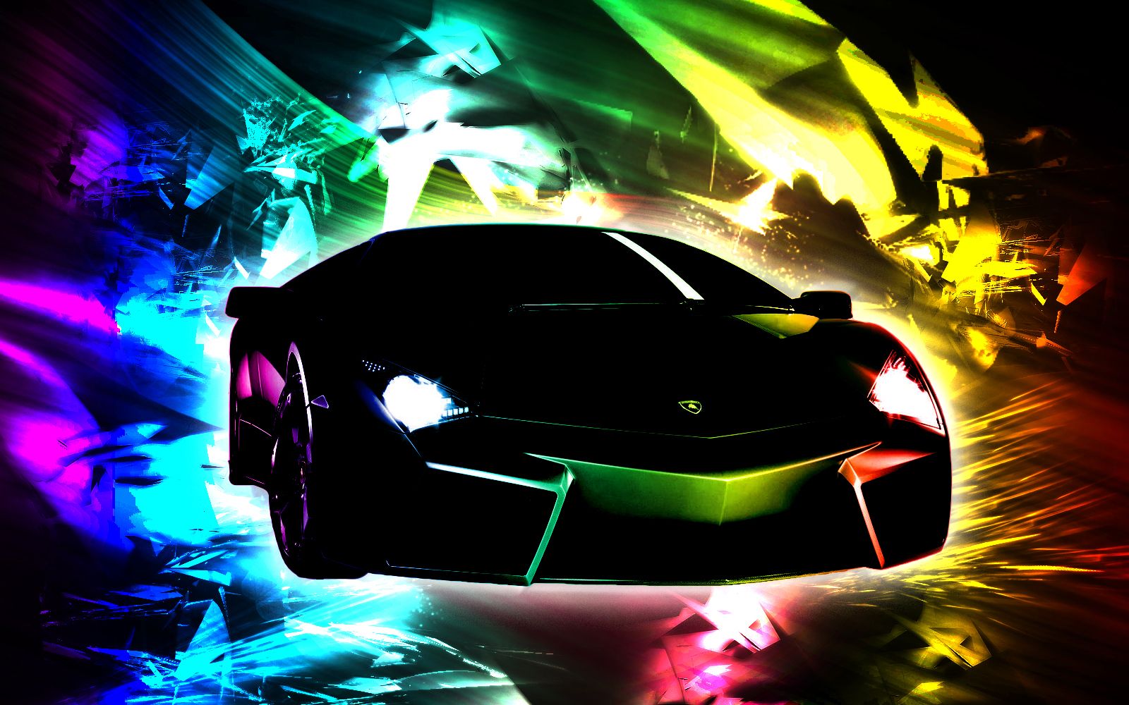 Colorful Lamborghini Black Wallpapers  Lamborghini Wallpaper 4k