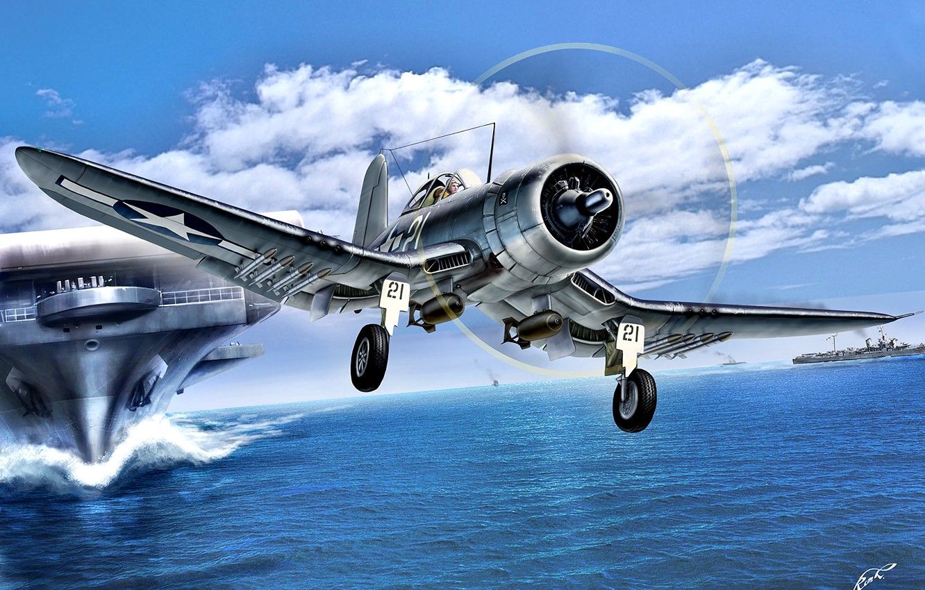 Chance Vought F4U Corsair 1080P 2k 4k HD wallpapers backgrounds free  download  Rare Gallery