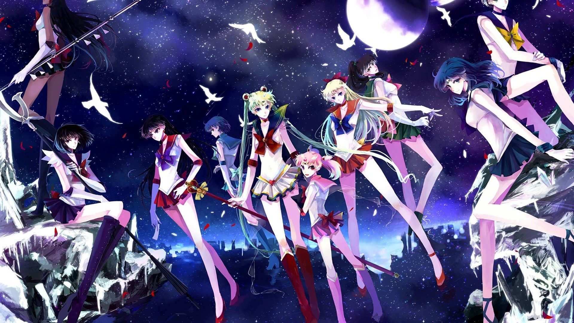 HD Android Sailor Moon Wallpapers  Wallpaper Cave