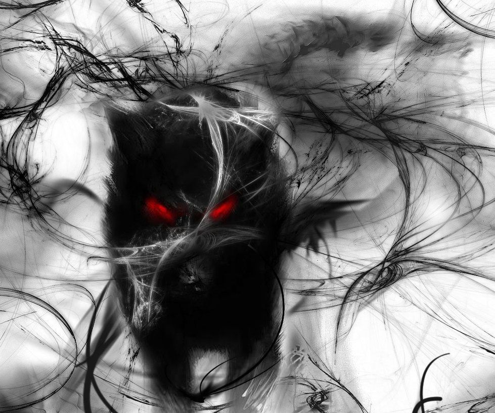 Demon Wolf Wallpapers  Top Free Demon Wolf Backgrounds  WallpaperAccess