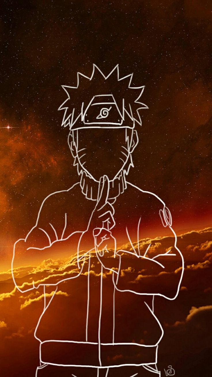 Naruto Symbols iPhone Wallpaper