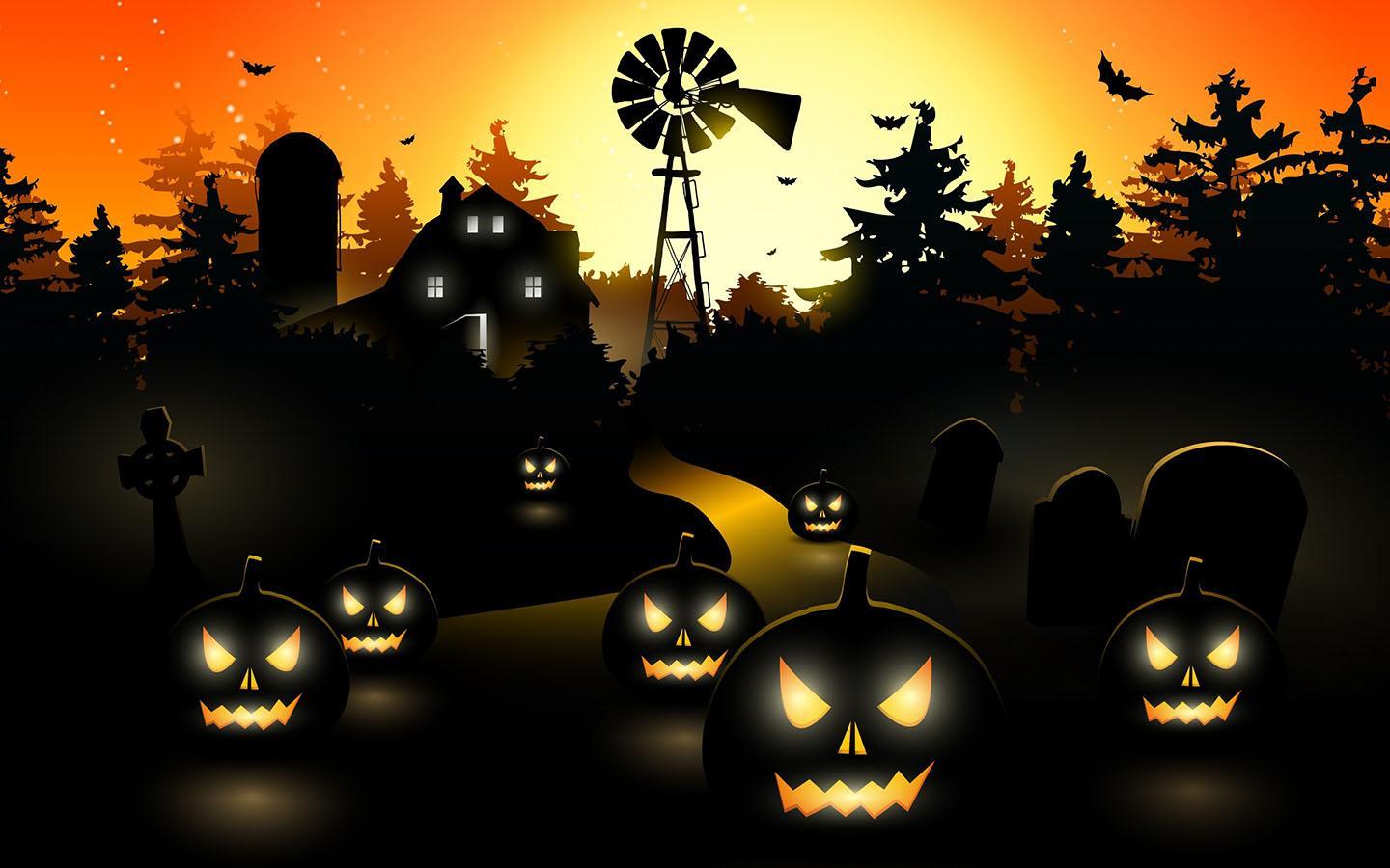 Download Ghosts And Bats Cute Disney Halloween Wallpaper  Wallpaperscom