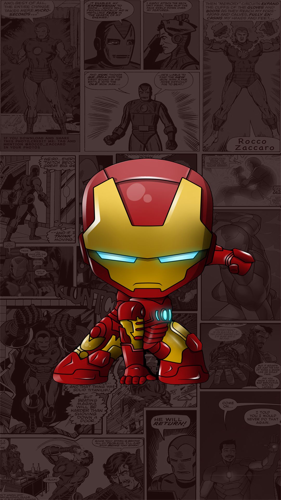 Iron Man  Depth Effect  Wallpapers Central