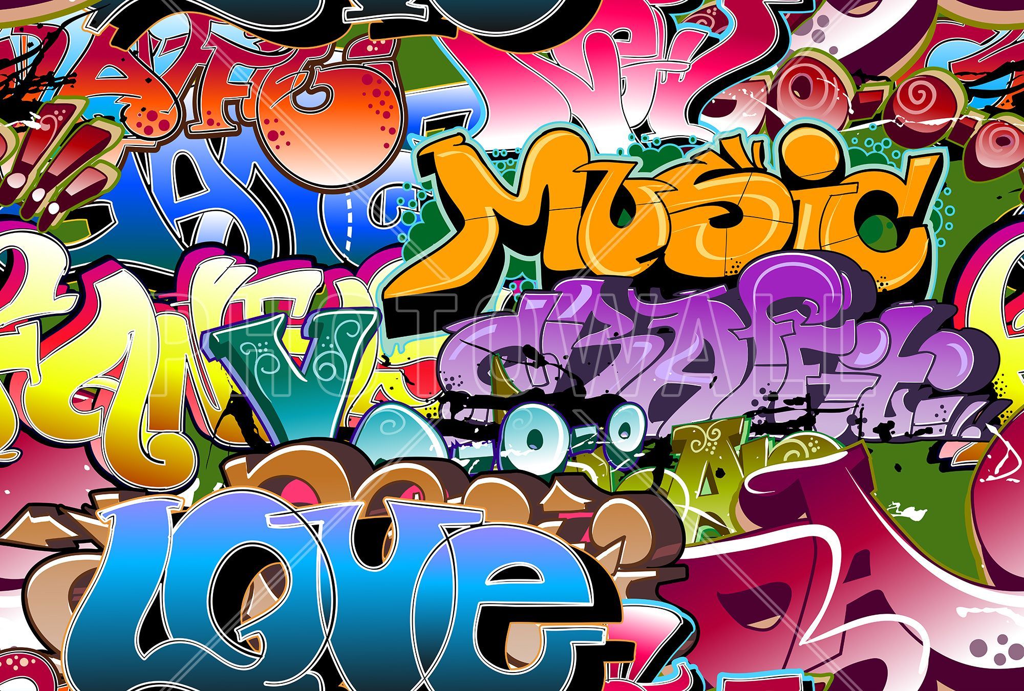 Love Graffiti Wallpapers On Wallpaperdog