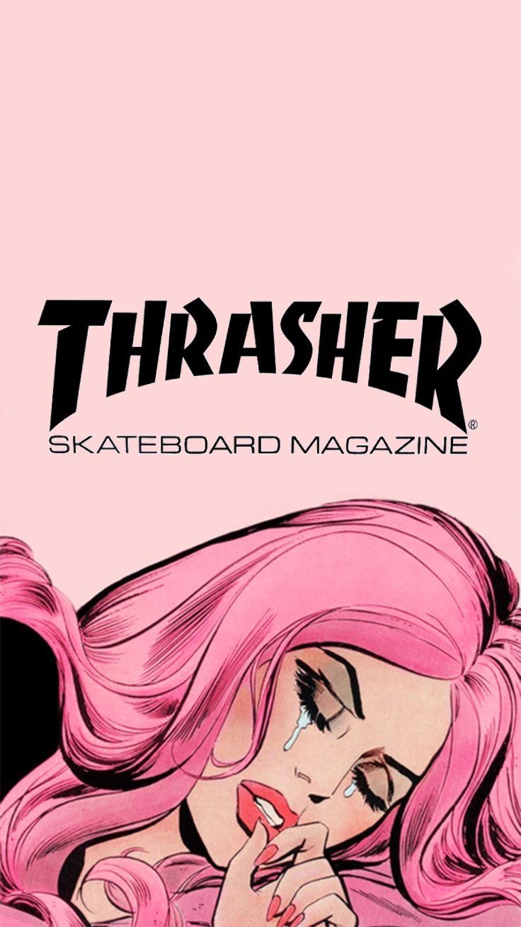Thrasher Skate Girl Wallpapers On Wallpaperdog