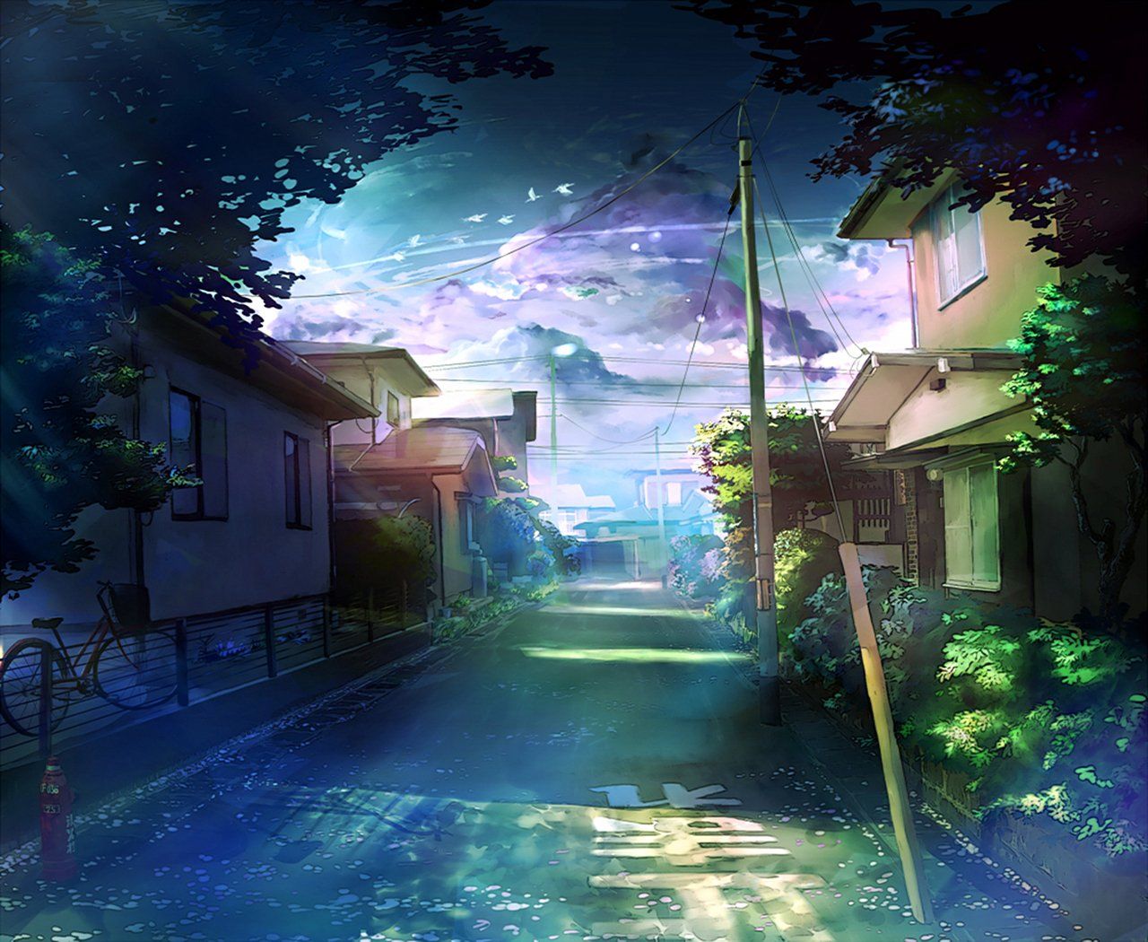 Studio Ghibli Wallpaper Tokyo street  warm summer night   rStableDiffusion