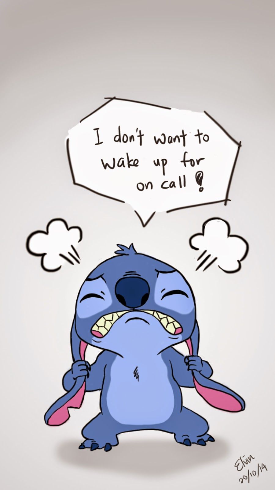 No password for you funny stitch HD phone wallpaper  Peakpx
