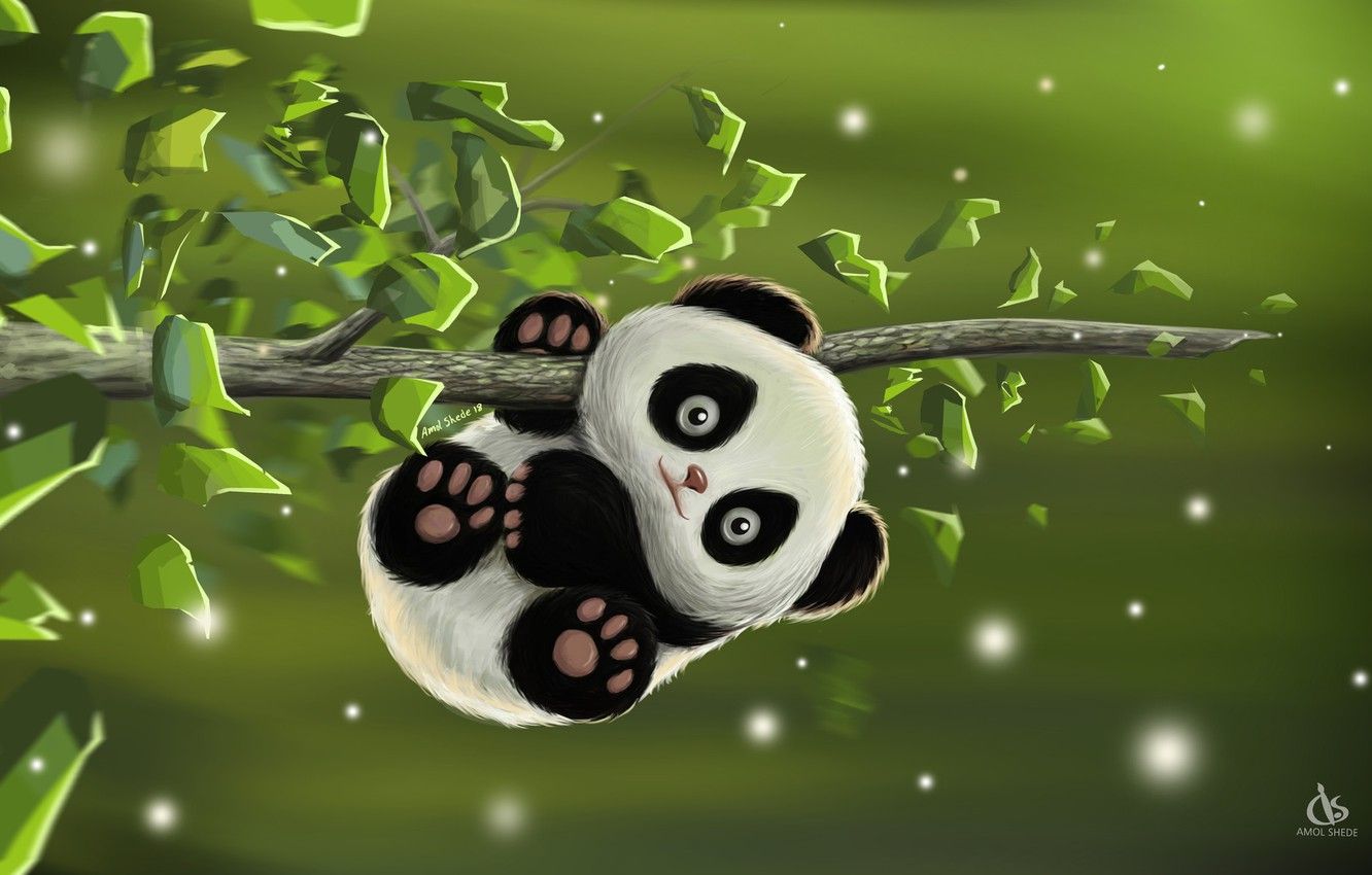 Cute Anime Panda Wallpapers on WallpaperDog