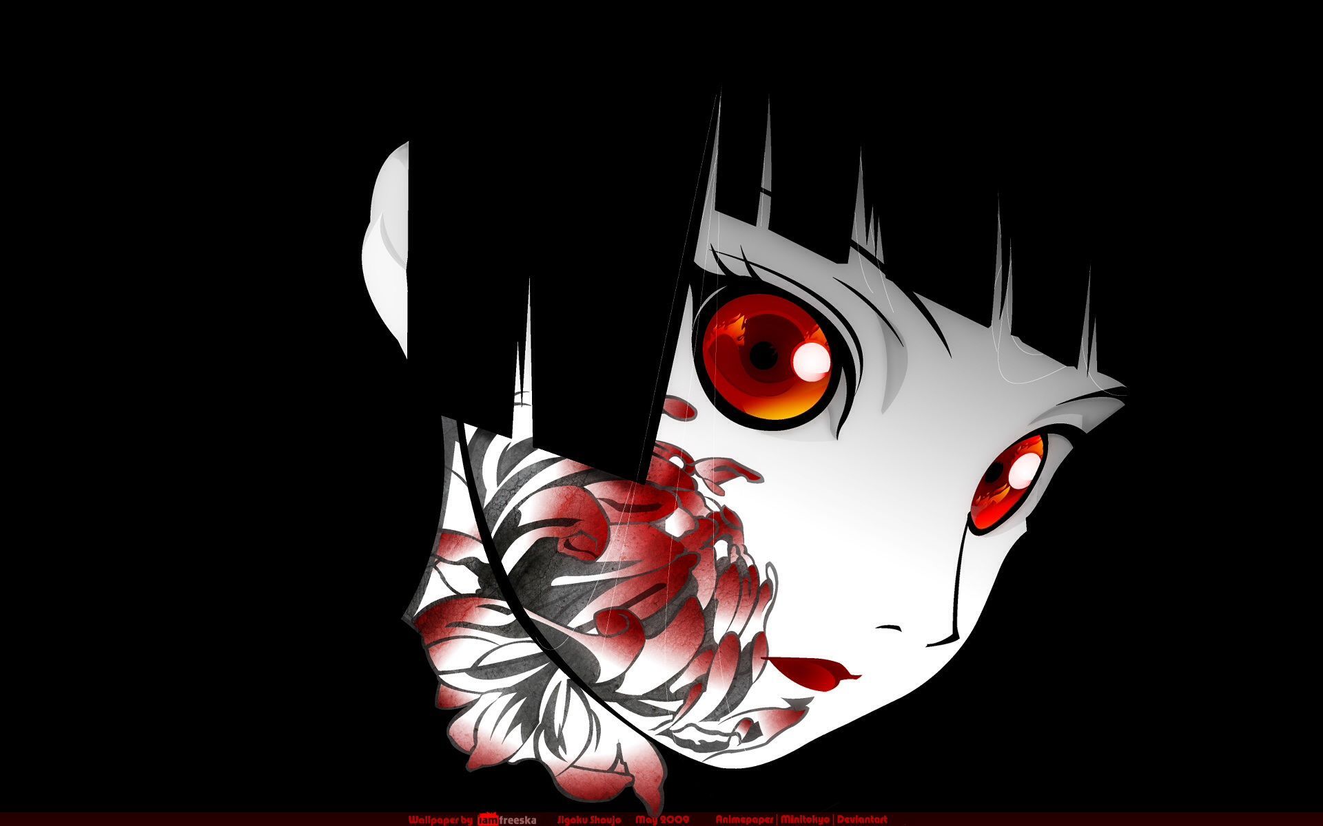 horror anime wallpaper