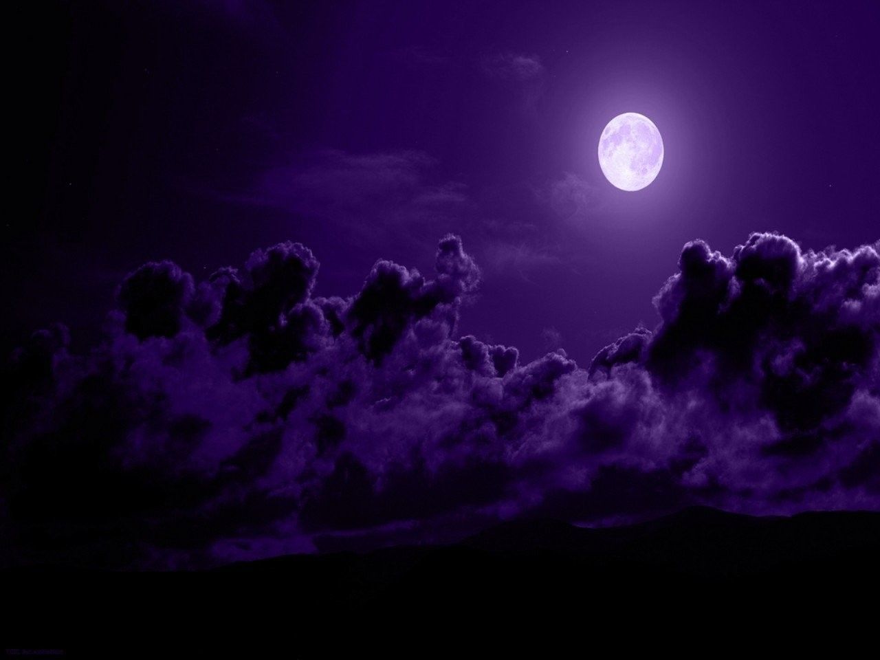 HD wallpaper artistic night sky space moon astronomy purple star   space  Wallpaper Flare