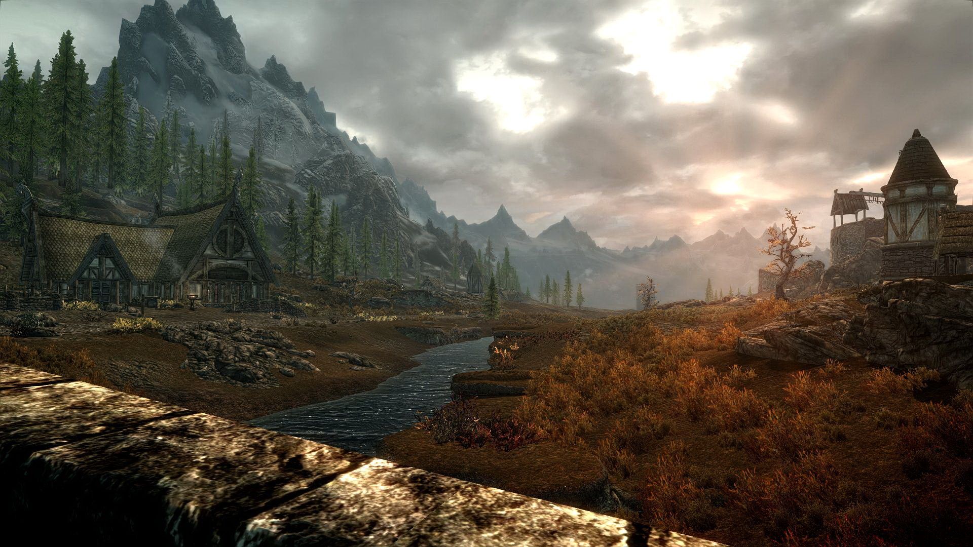 Skyrim Landscape Wallpapers On WallpaperDog