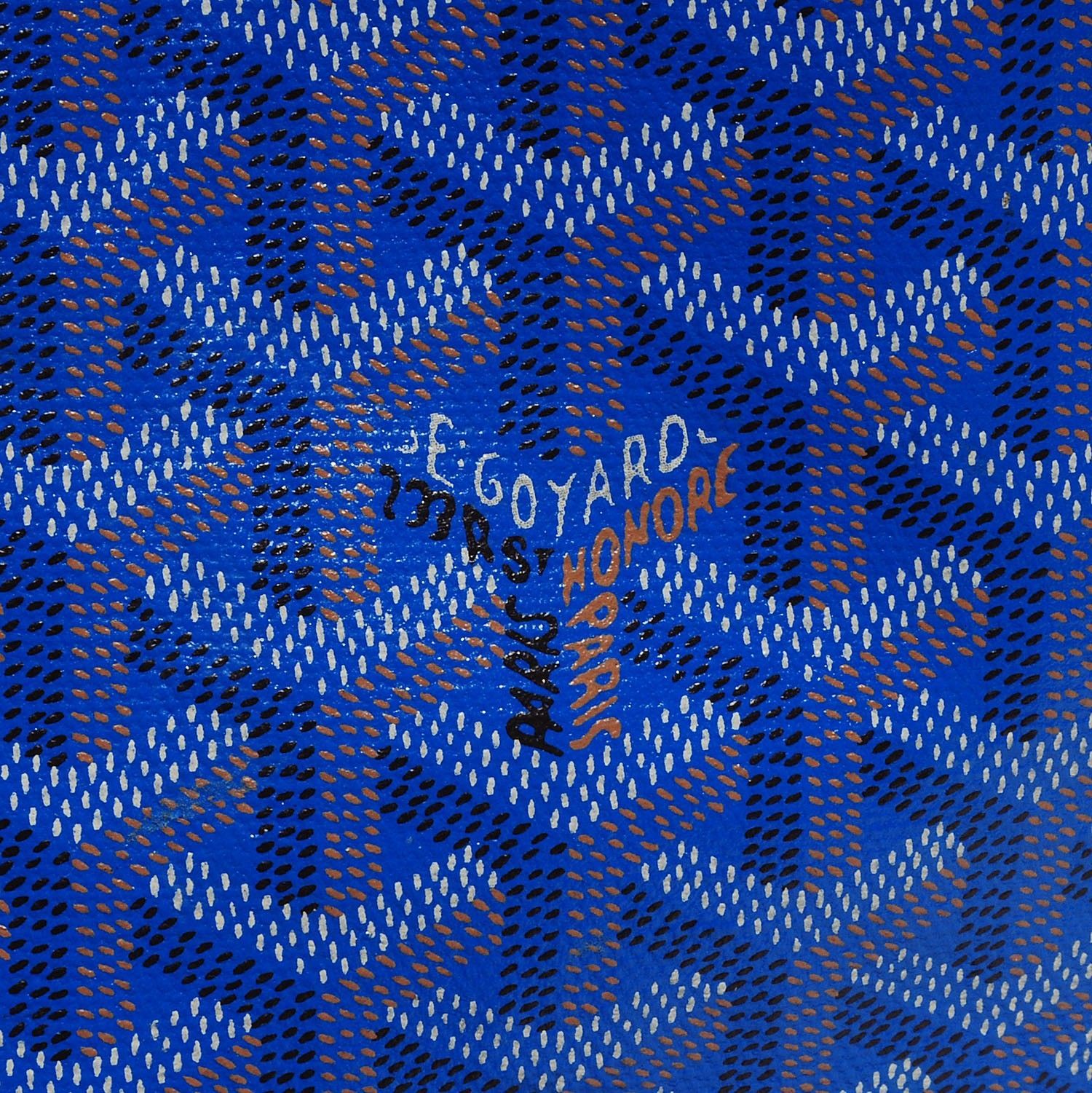 blue goyard pattern