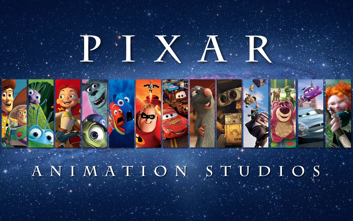 disney pixar characters wallpaper