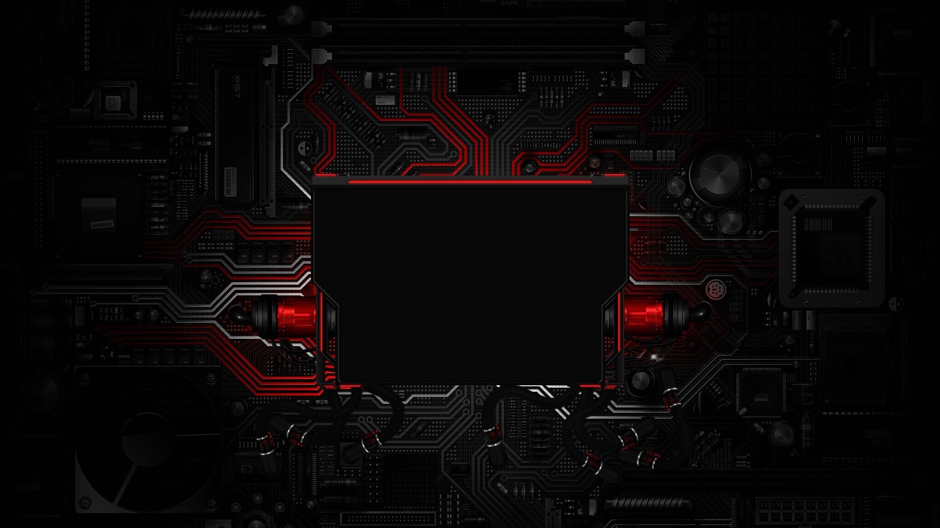 Red Technology Wallpapers On Wallpaperdog
