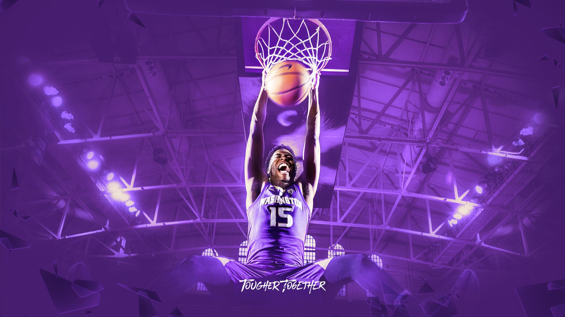 Wallpaper Street Basketball Basketball Hoop Building Purple Background   Download Free Image