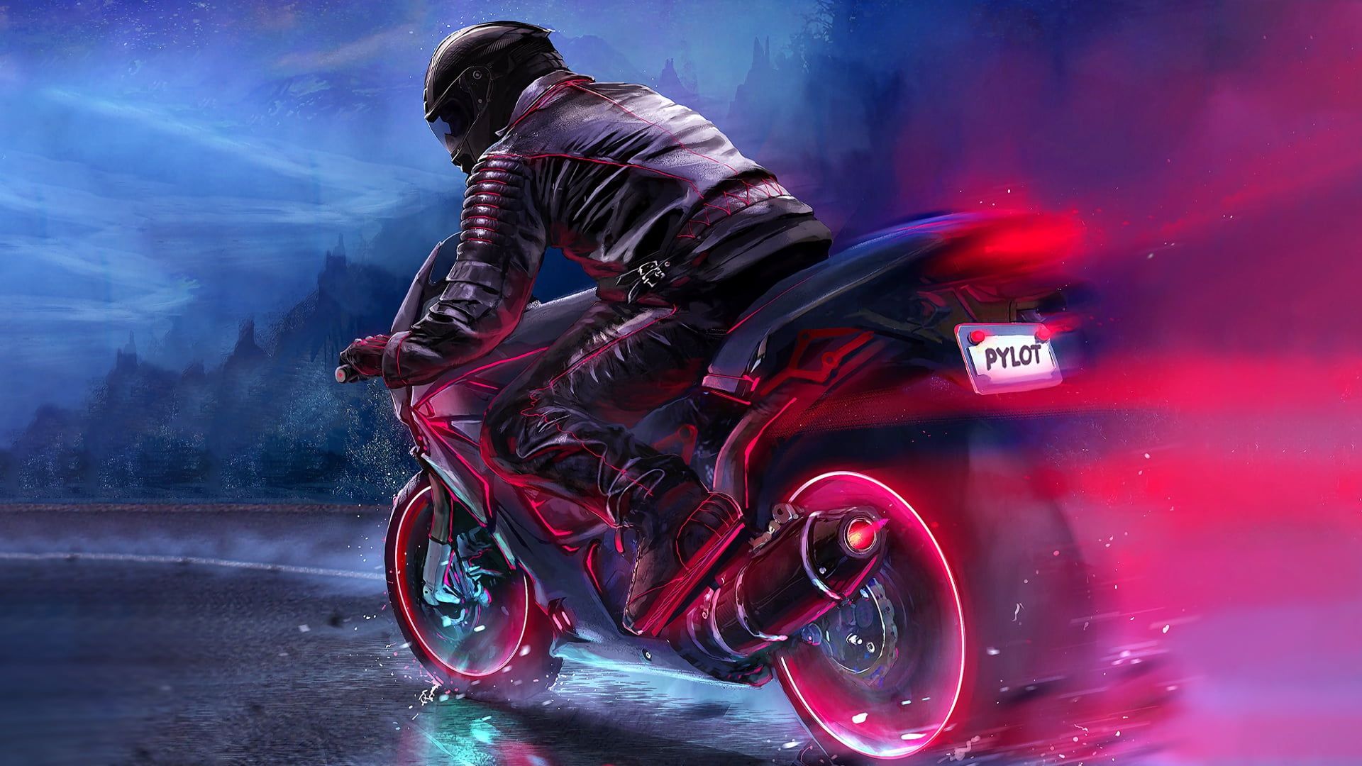 Motorcycle Art Wallpapers on WallpaperDog