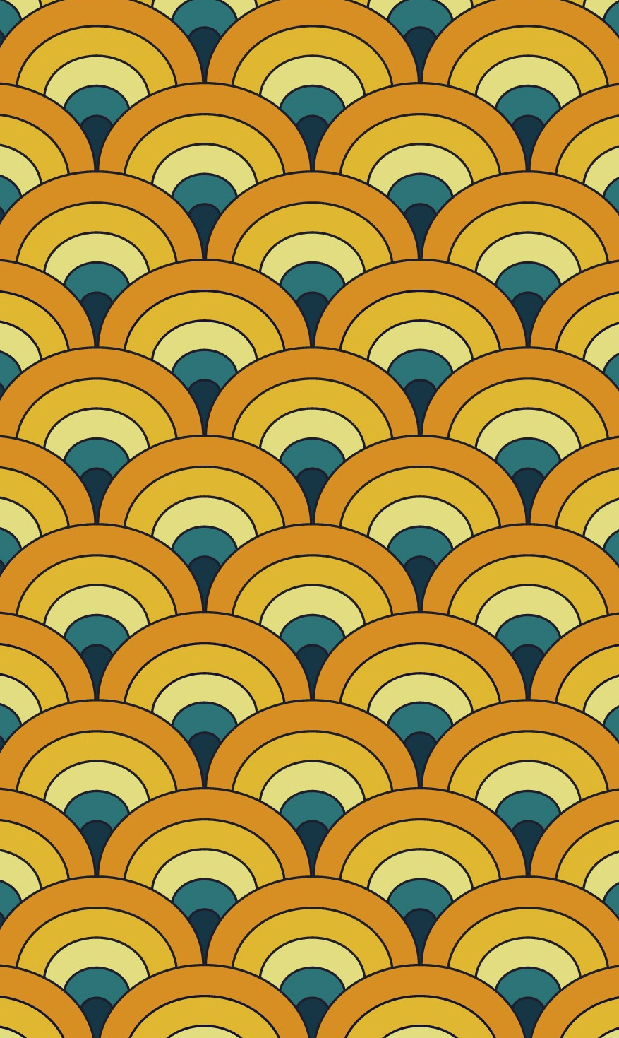 Groovy retro pattern background in psychedelic  Stock Illustration  97092531  PIXTA