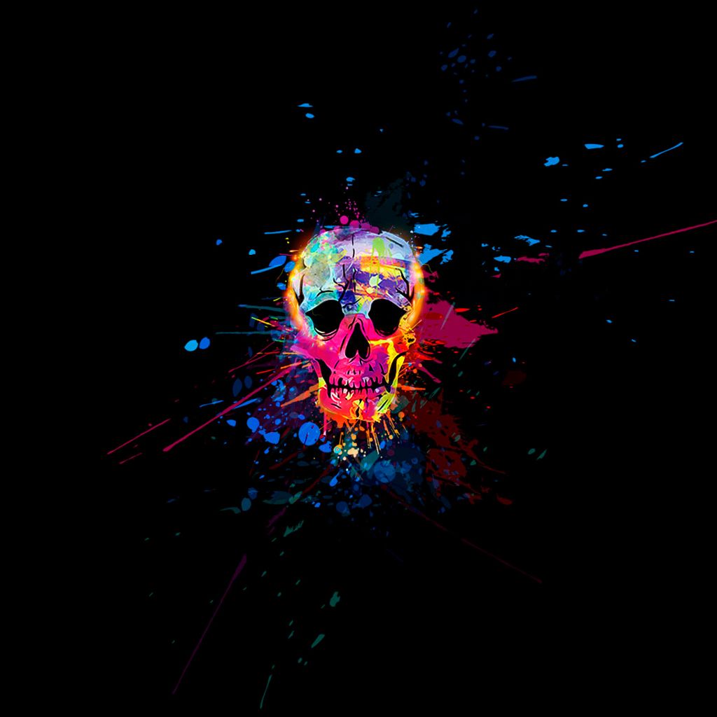 Floral Skull IPhone Wallpaper HD  IPhone Wallpapers  iPhone Wallpapers