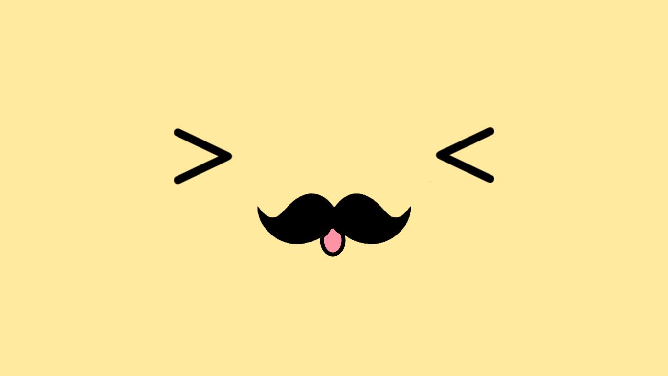Cute Mustache Desktop Wallpapers on WallpaperDog
