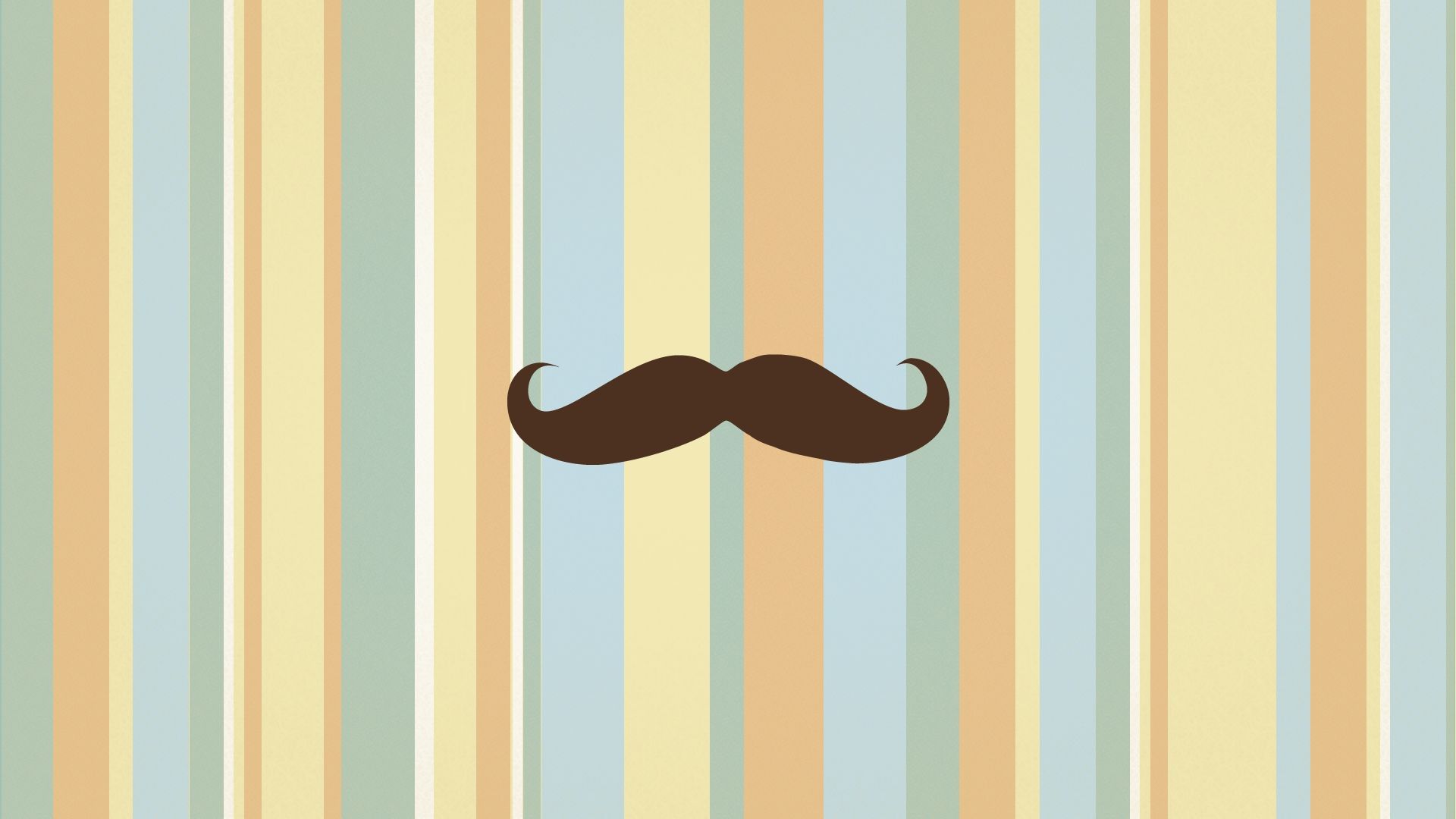 Cute Mustache Desktop Wallpapers on