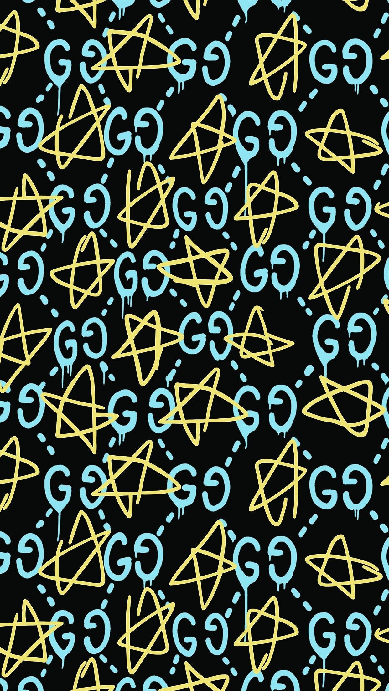 Gucci monogram wallpaper by societys2cent - Download on ZEDGE™