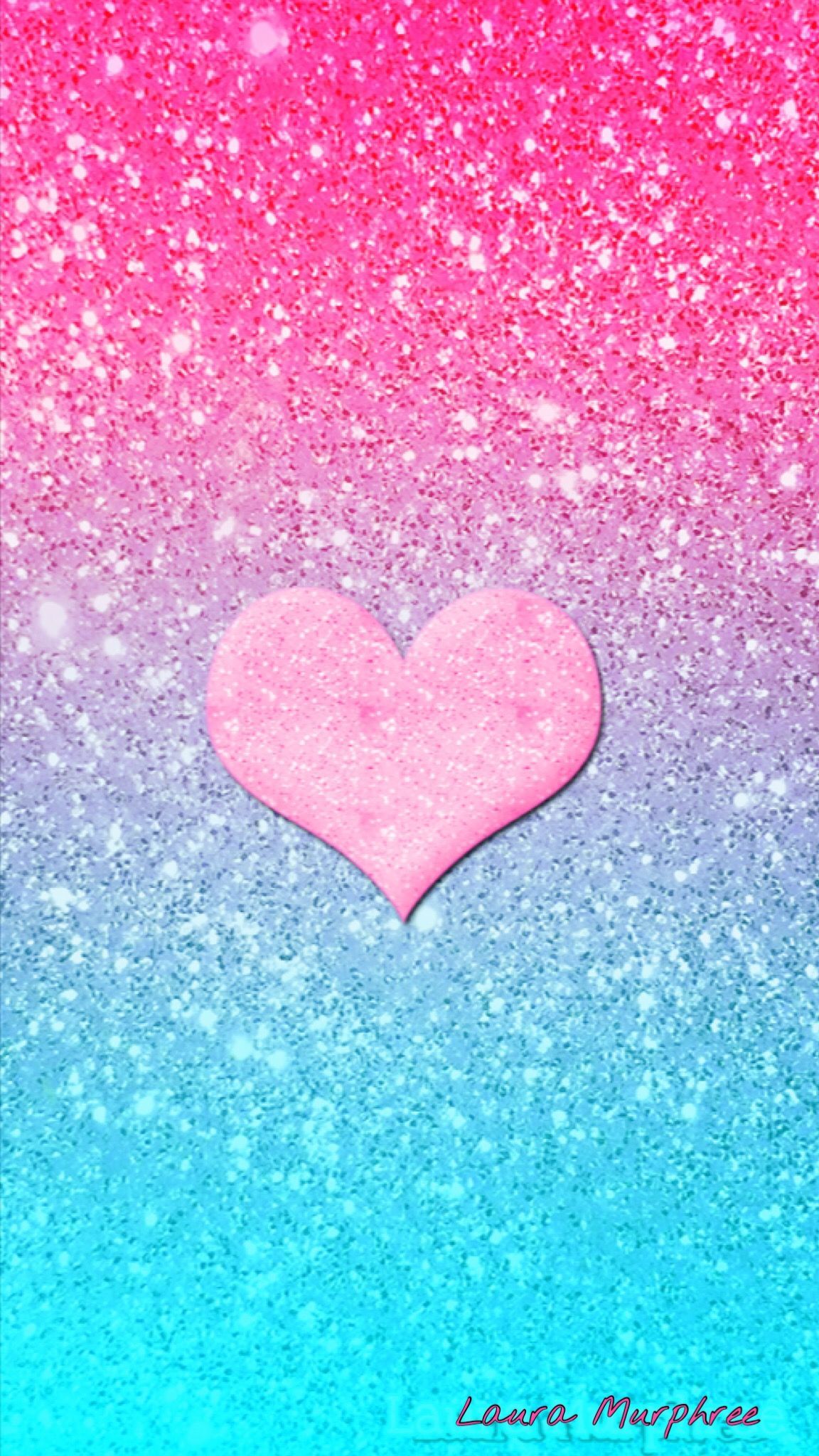 Glitter heart Wallpapers Download  MobCup
