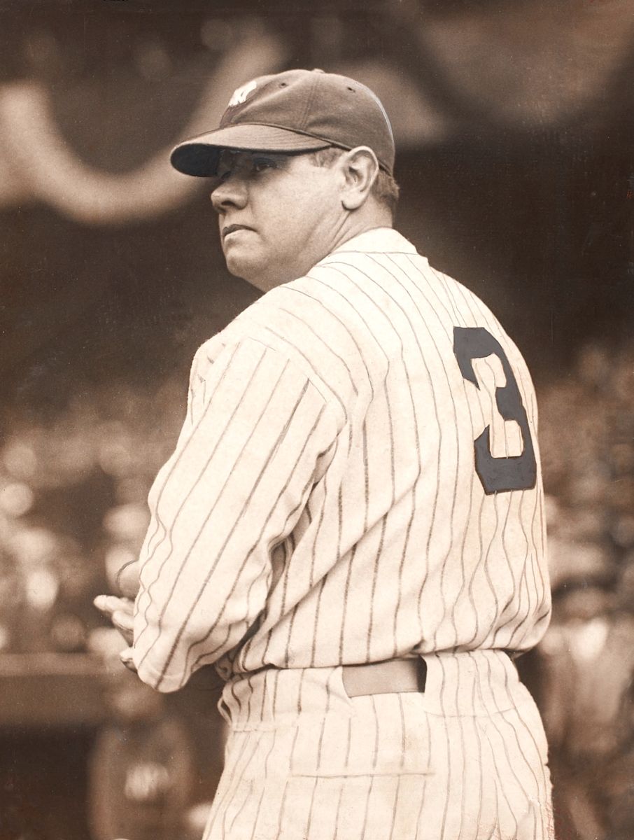 HD wallpaper: baseball mlb new york yankees babe ruth 2811x3162 Sports  Baseball HD Art