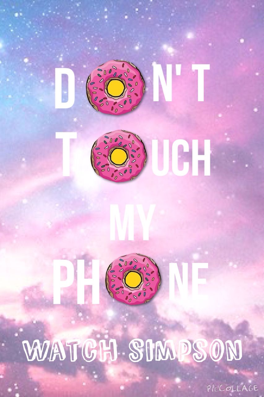 Simpsons Donut Wallpapers on WallpaperDog