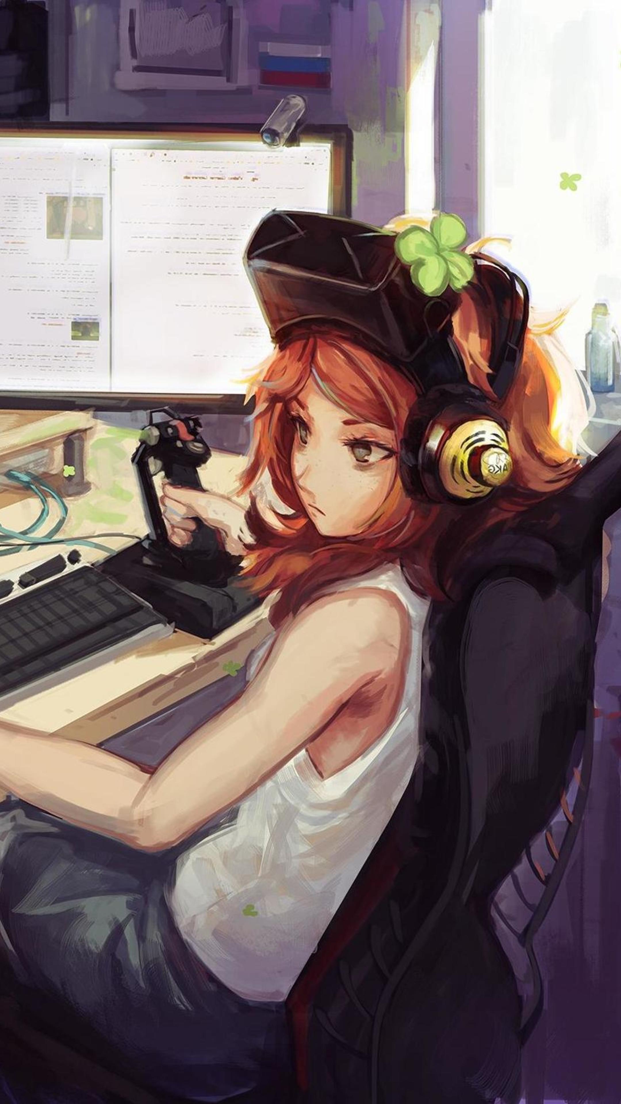 Girl anime gaming ‎Anime School
