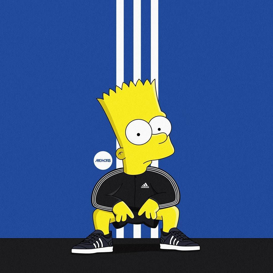 Bart Simpson, cartoon, HD phone wallpaper