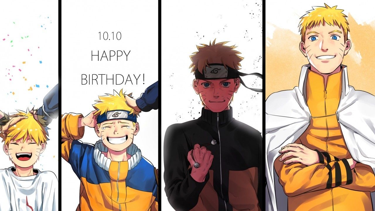Birthday Naruto Wallpapers on WallpaperDog