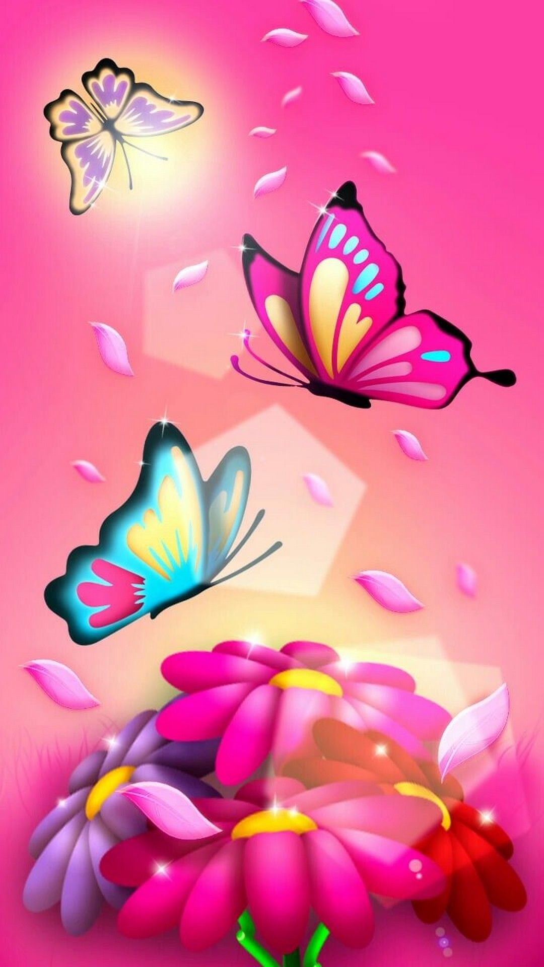 Pink Butterfly Abstract Background Vector Eps10 Stock Vector Royalty Free  327894698  Shutterstock