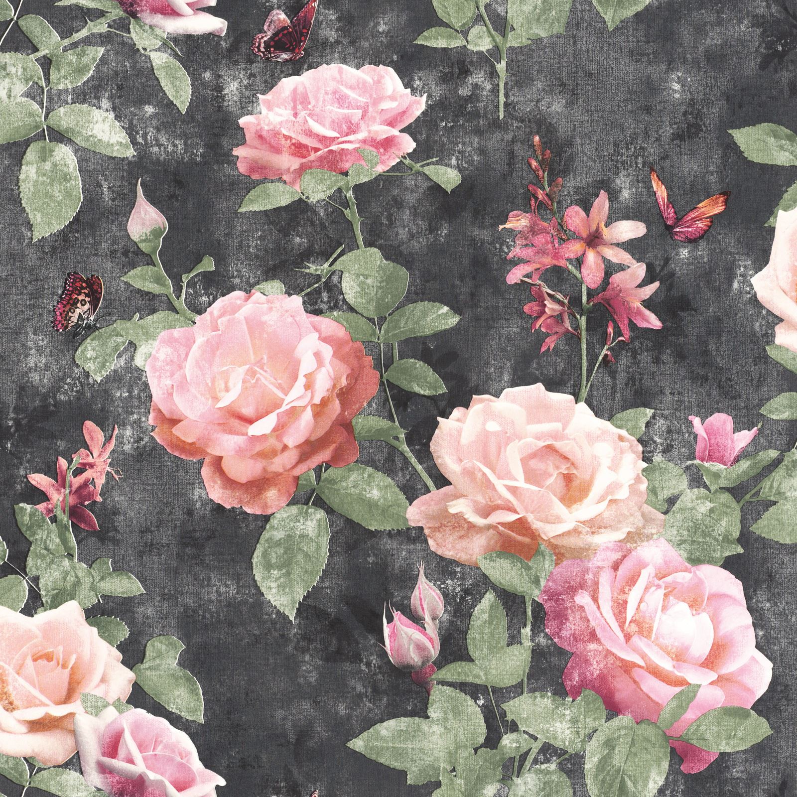 Vintage Rose Pattern Desktop