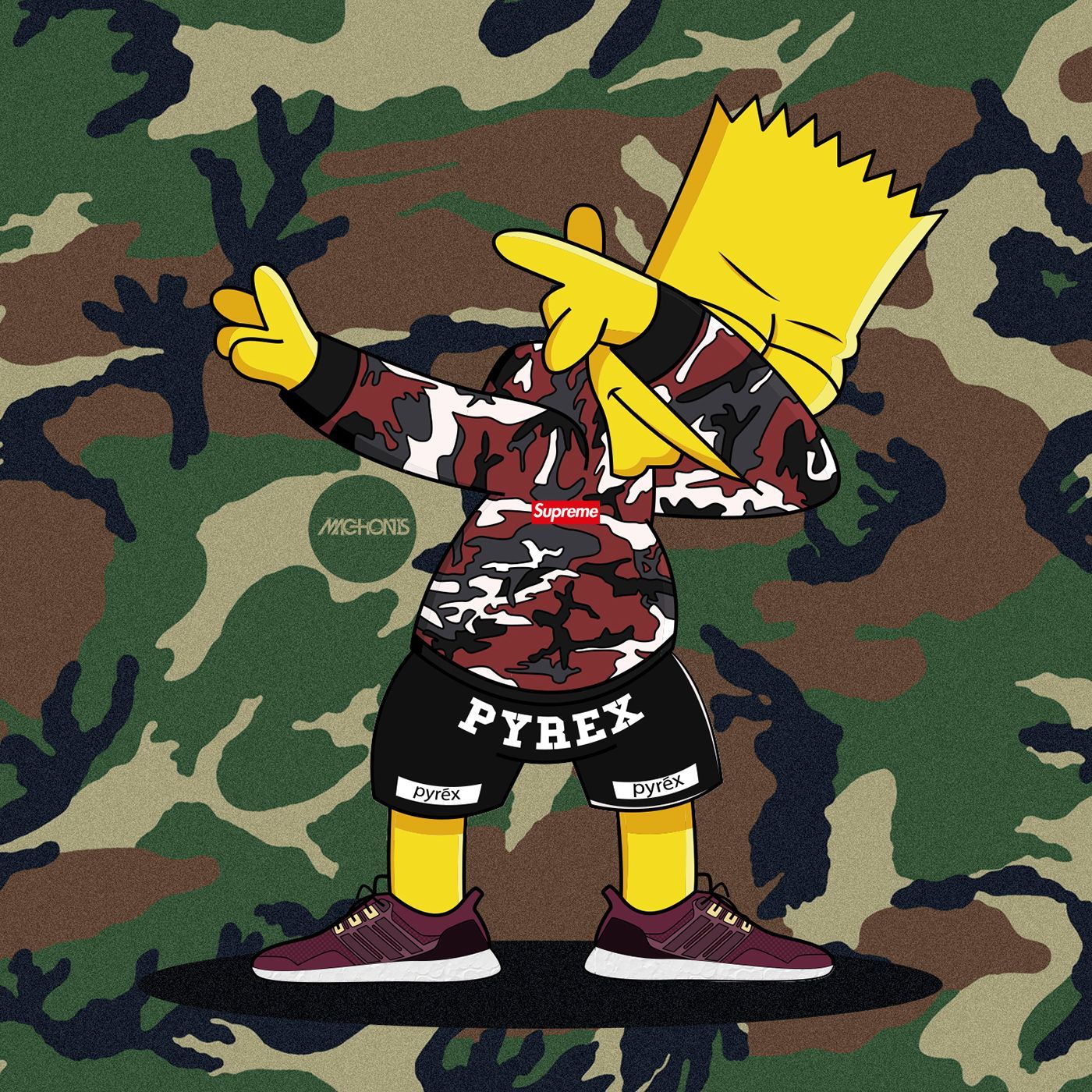 Hood Bart Simpson Wallpapers on WallpaperDog