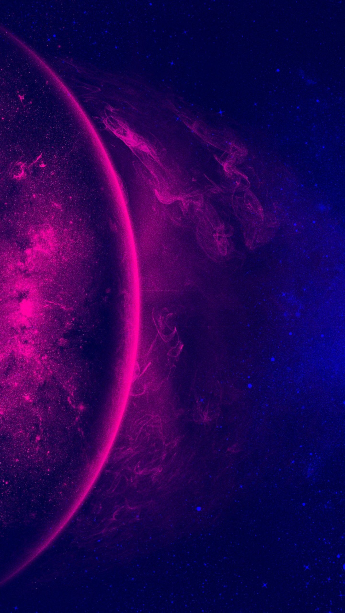 Ultra Hd Purple Galaxy Wallpaper - Rusty Pixels