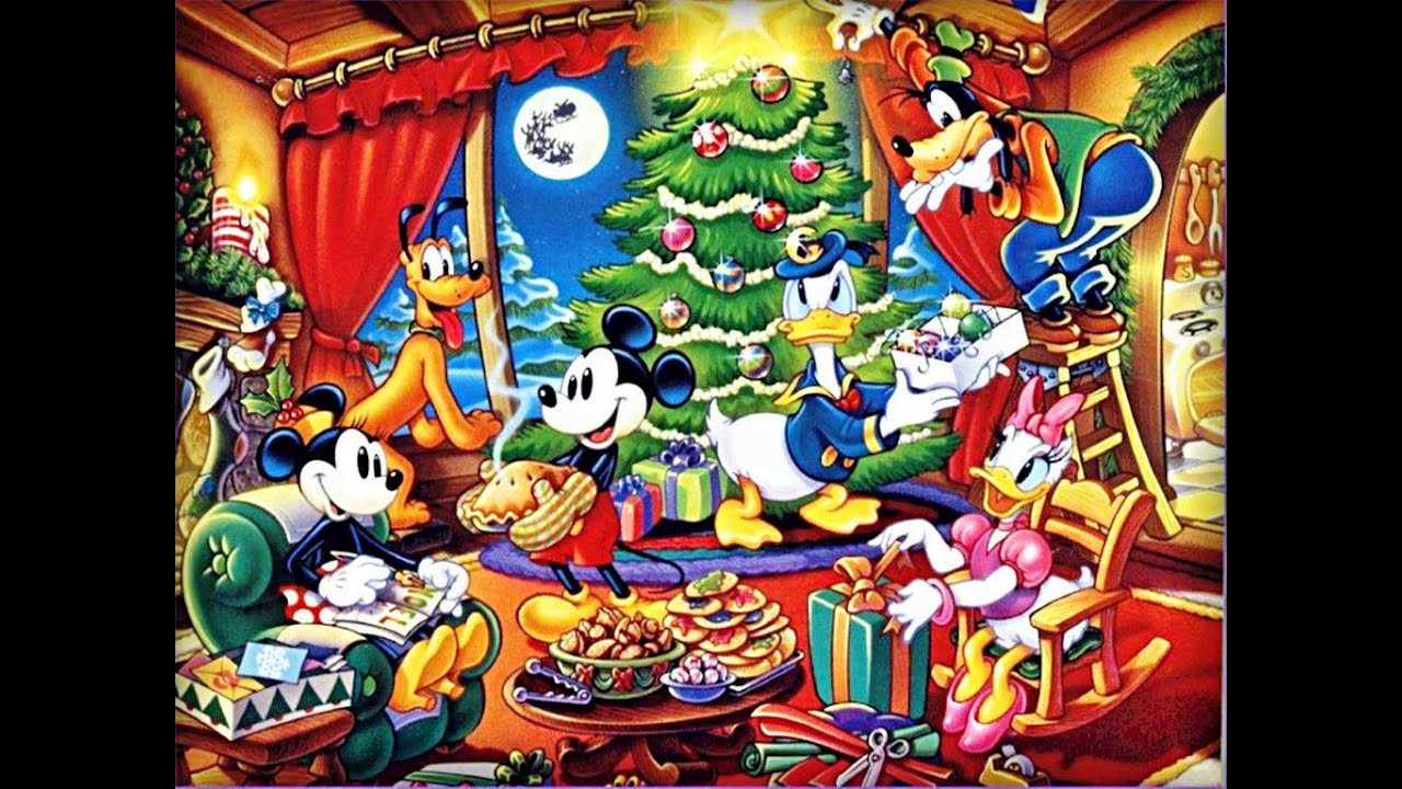 Download Disney Christmas Snow Globe Wallpaper  Wallpaperscom