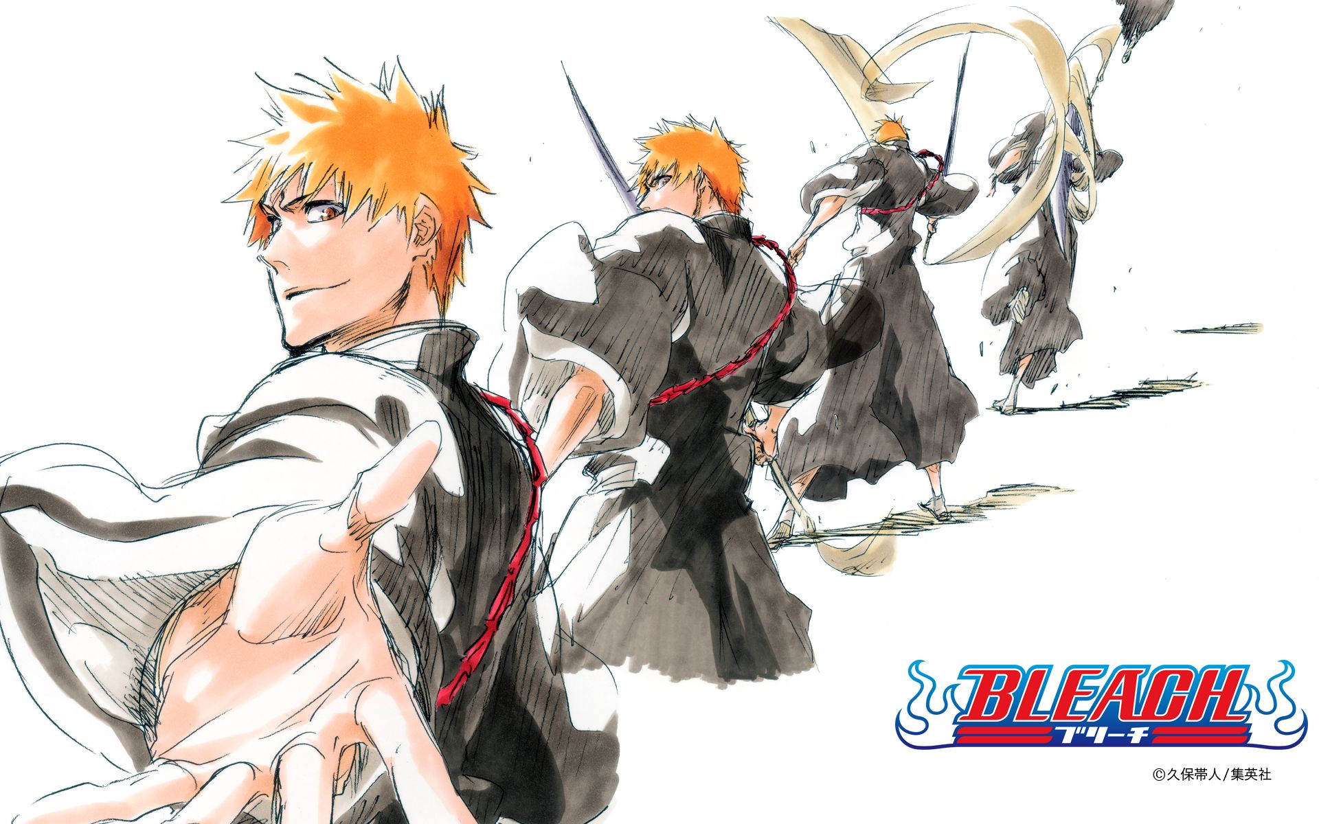 Bleach wallpaper for iphone withwithout ichigo  rbleach