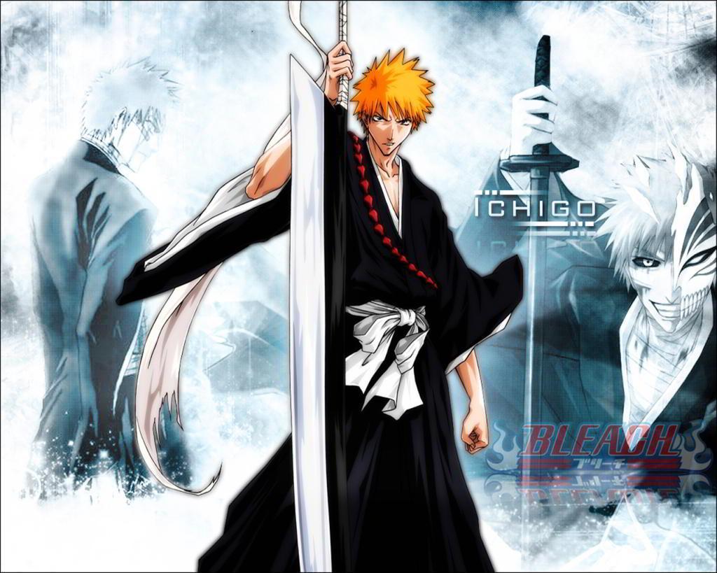 Ichigo Dual Sword Zanpakuto Bleach TYBW 4K Wallpaper iPhone HD Phone #7781i