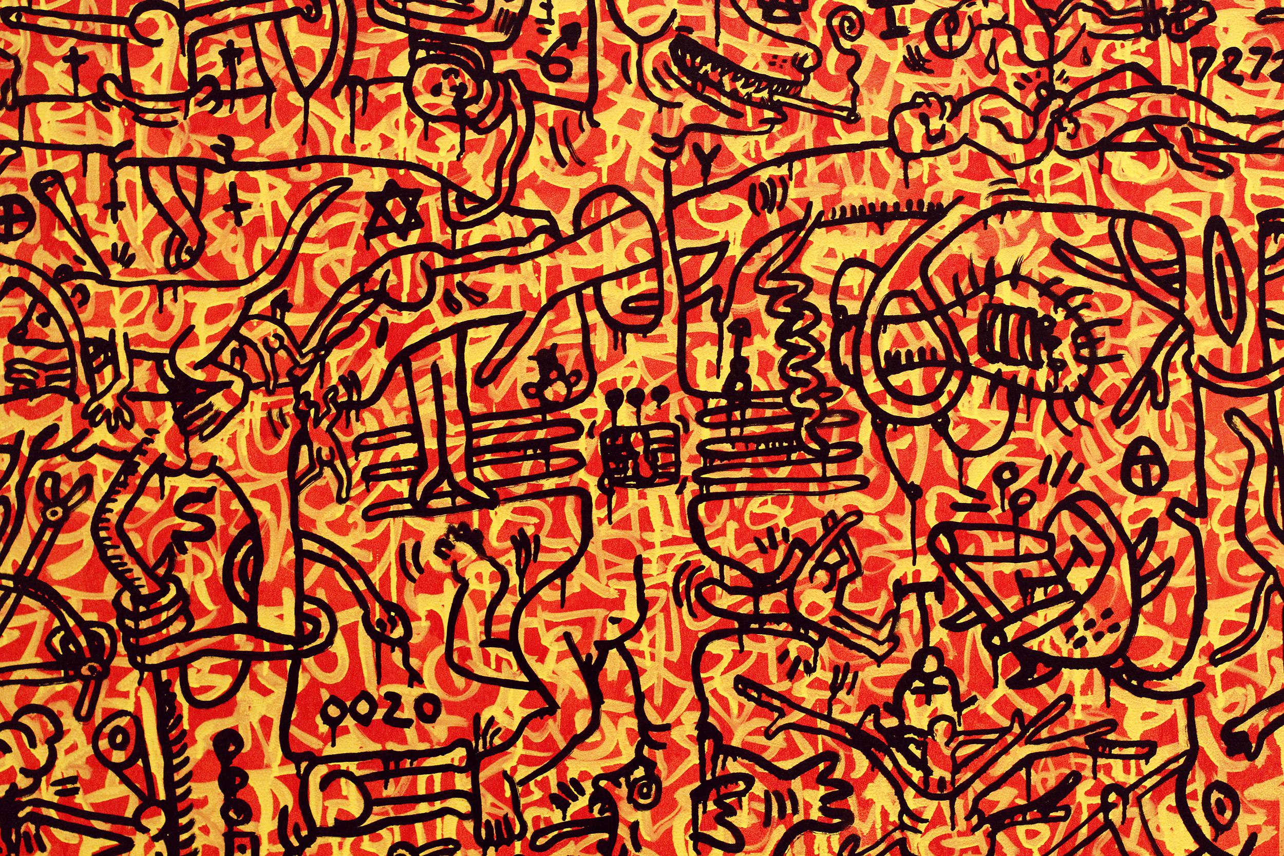 Keith Haring Phone Wallpapers  Wallpaper Cave