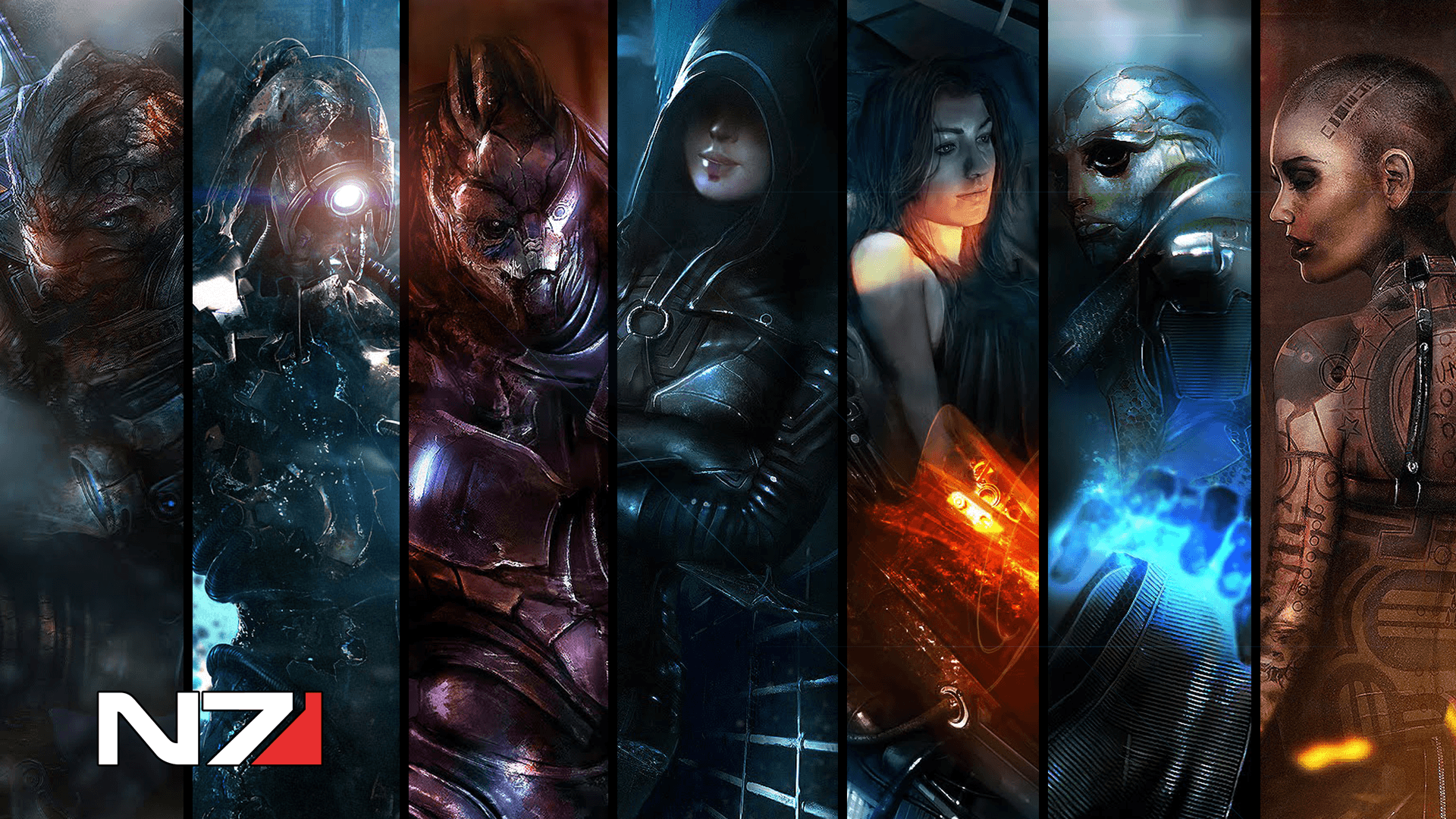 video game collage wallpaper