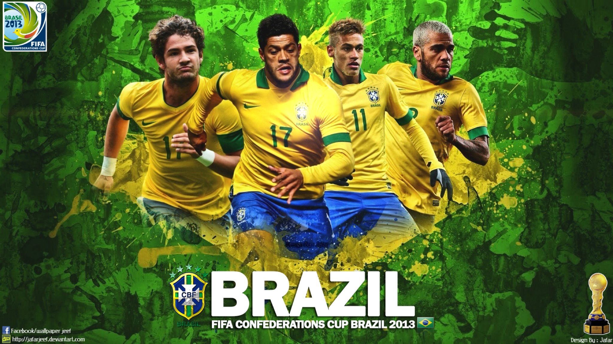 Brazil Football Team 2022 World Cup Wallpaper