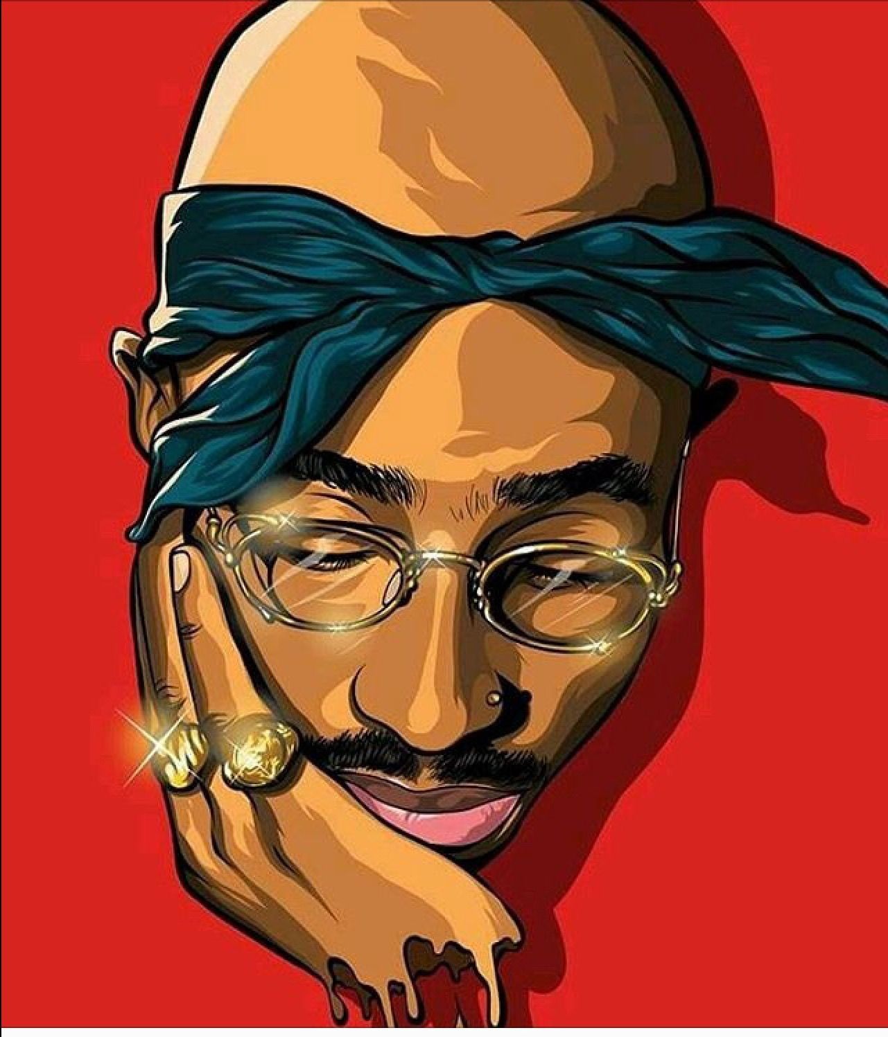 Tupac Cartoon Wallpapers on WallpaperDog