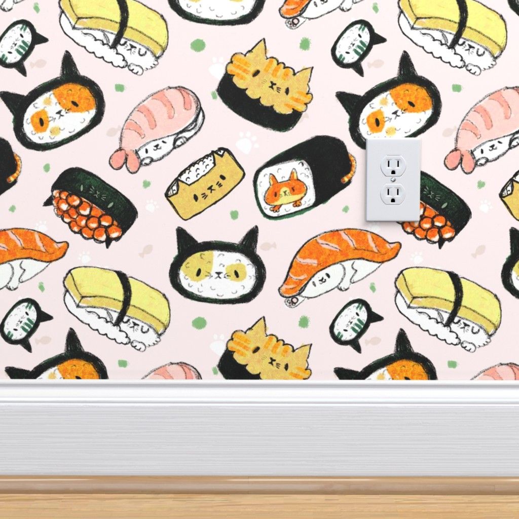 Cartoon sushi HD wallpapers  Pxfuel