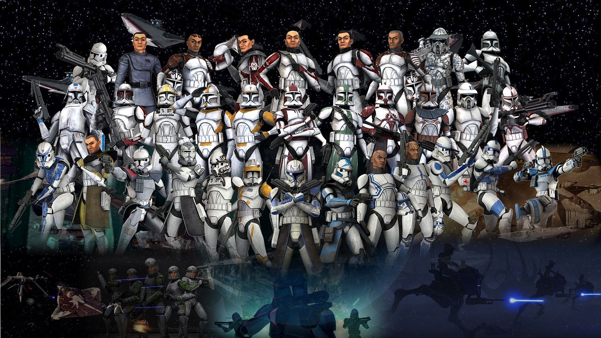 Download Commander Rex Leader of the Clone Troopers Wallpaper   Wallpaperscom